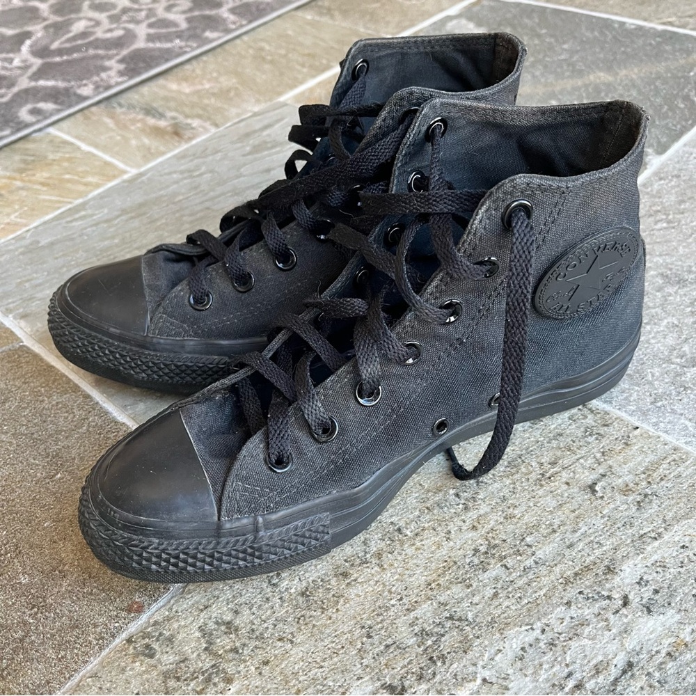Converse Black High-Top Sneakers